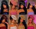 Feiyw Hat w/matching choker and Crop Top